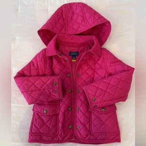 New Without Tag Ralph Lauren Quilted Barn Jacket Size 5